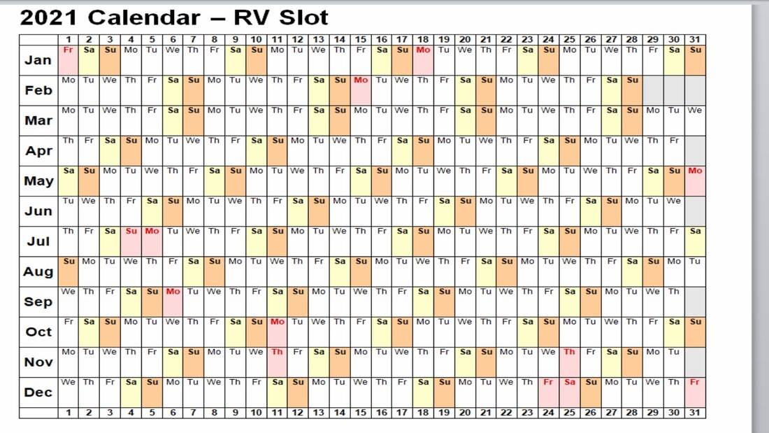 RV parking reservations